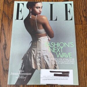 Elle Magazine - August 2023 - Imaan Hammam - Never Read!!   fashion magazines